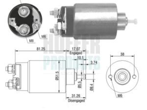 Solenoid electromotor HOFFER 46082 – FORD | AutoRival