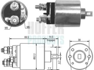Solenoid electromotor HOFFER 46122 – FORD | AutoRival