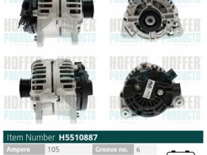 Alternator HOFFER H5510887 – FORD | AutoRival