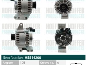 Alternator HOFFER H5514200 – FORD | AutoRival
