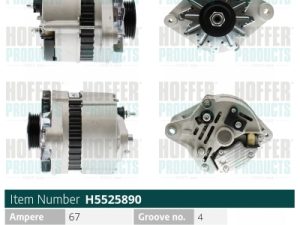 Alternator HOFFER H5525890 – FORD | AutoRival