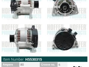 Alternator HOFFER H5530315 – FORD | AutoRival