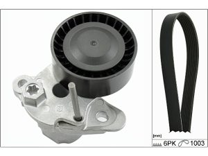 Set curea transmisie cu caneluri INA 529 0159 10 – FORD | AutoRival