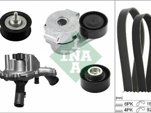 Pompa apa + Set curea transmisie cu caneluri INA 529 0301 30 – FORD | AutoRival