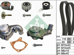 Set pompa apa + curea dintata INA 530 0104 31 – FORD | AutoRival