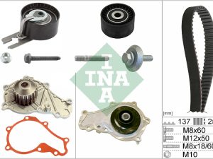 Set pompa apa + curea dintata INA 530 0375 30 – FORD | AutoRival