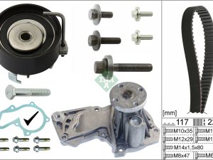 Set pompa apa + curea dintata INA 530 0495 30 – FORD | AutoRival