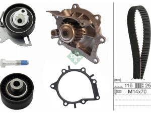Set pompa apa + curea dintata INA 530 0691 30 – FORD | AutoRival