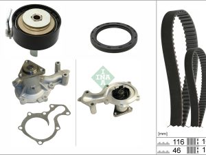 Set pompa apa + curea dintata INA 530 0958 30 – FORD | AutoRival