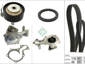 Set pompa apa + curea dintata INA 530 0959 30 – FORD | AutoRival