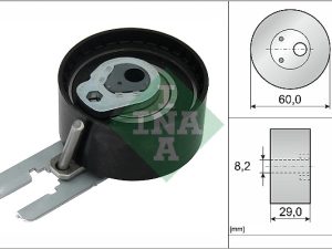 Rola intinzator curea distributie INA 531 0555 10 – FORD | AutoRival