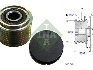 Fulie alternator INA 535 0159 10 – FORD | AutoRival