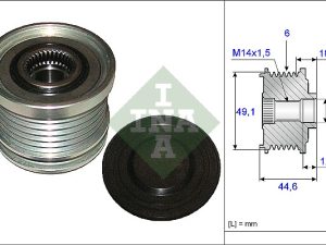 Fulie alternator INA 535 0182 10 – FORD | AutoRival