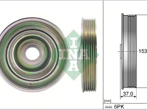 Fulie curea arbore cotit INA 544 0097 10 – FORD | AutoRival