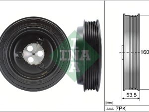 Fulie curea arbore cotit INA 544 0132 10 – FORD | AutoRival