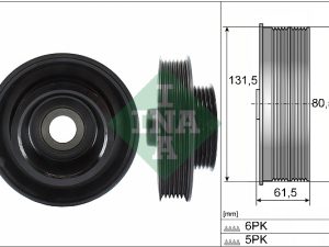 Fulie curea arbore cotit INA 544 0141 10 – FORD | AutoRival