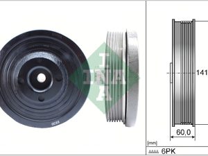 Fulie curea arbore cotit INA 544 0143 10 – FORD | AutoRival