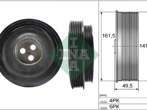 Fulie curea arbore cotit INA 544 0166 10 – FORD | AutoRival