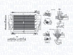 Condensator climatizare MAGNETI MARELLI 350203106600 – FORD | AutoRival