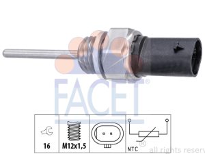 Senzor temperatura gaze evacuare FACET 22.0257 – FORD | AutoRival