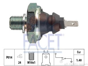 Senzor presiune ulei FACET 7.0046 – FORD | AutoRival
