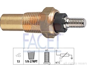 Senzor temperatura lichid de racire FACET 7.3082 – FORD | AutoRival
