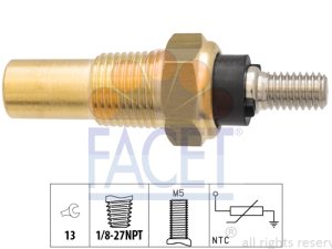 Senzor temperatura lichid de racire FACET 7.3180 – FORD | AutoRival
