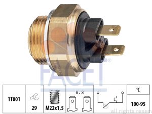 Comutator temperatura ventilator radiator FACET 7.5019 – FORD | AutoRival