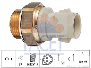 Comutator temperatura ventilator radiator FACET 7.5137 – FORD | AutoRival