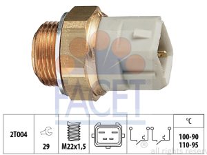 Comutator temperatura ventilator radiator FACET 7.5624 – FORD | AutoRival
