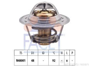 Termostat lichid racire FACET 7.8207S – FORD | AutoRival