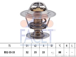 Termostat lichid racire FACET 7.8394S – FORD | AutoRival
