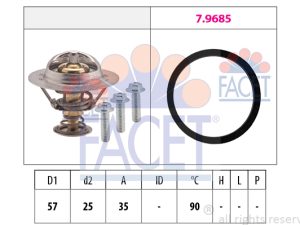 Termostat lichid racire FACET 7.8731 – FORD | AutoRival
