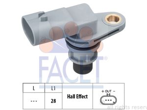 Senzor impulsuri arbore cotit FACET 9.0380 – FORD | AutoRival