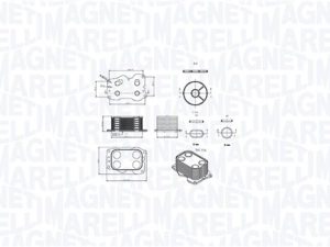 Radiator ulei motor MAGNETI MARELLI 350300000900 – FORD | AutoRival