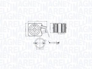 Radiator ulei motor MAGNETI MARELLI 350300003200 – FORD | AutoRival