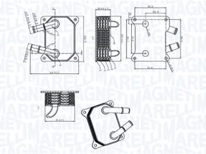 Radiator ulei motor MAGNETI MARELLI 350300006200 – FORD | AutoRival
