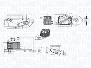 Radiator ulei motor MAGNETI MARELLI 350300006800 – FORD | AutoRival