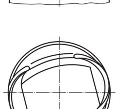 Piston MAHLE ORIGINAL 013 61 02 – FORD | AutoRival