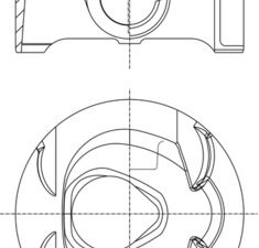Piston MAHLE ORIGINAL 013 PI 00149 002 – FORD | AutoRival