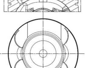 Piston MAHLE ORIGINAL 013 PI 00156 002 – FORD | AutoRival