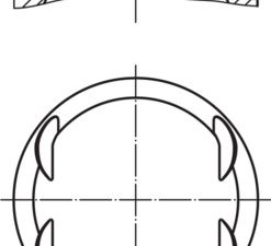Piston MAHLE ORIGINAL 015 76 00 – FORD | AutoRival