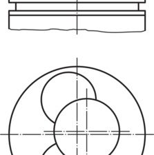 Piston MAHLE ORIGINAL 030 41 00 – FORD | AutoRival