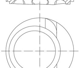 Piston MAHLE ORIGINAL 030 68 02 – FORD | AutoRival