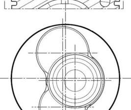 Piston MAHLE ORIGINAL 030 86 00 – FORD | AutoRival