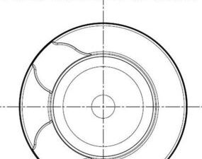Piston MAHLE ORIGINAL 039 PI 00117 000 – FORD | AutoRival