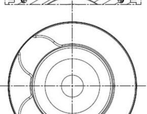 Piston MAHLE ORIGINAL 039 PI 00128 002 – FORD | AutoRival