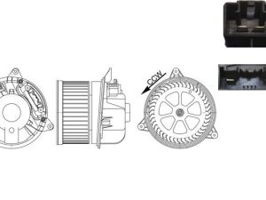 Ventilator habitaclu MAHLE ORIGINAL AB 195 000S – FORD | AutoRival