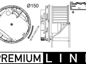 Ventilator habitaclu MAHLE ORIGINAL AB 263 000P – FORD | AutoRival