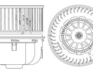 Ventilator habitaclu MAHLE ORIGINAL AB 264 000P – FORD | AutoRival